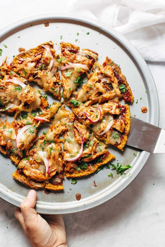 Bbq Chicken Cauliflower Crust Pizza Clean Creations New Orleans