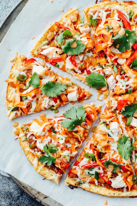 Cauliflower Crust Pizza (Veggie)