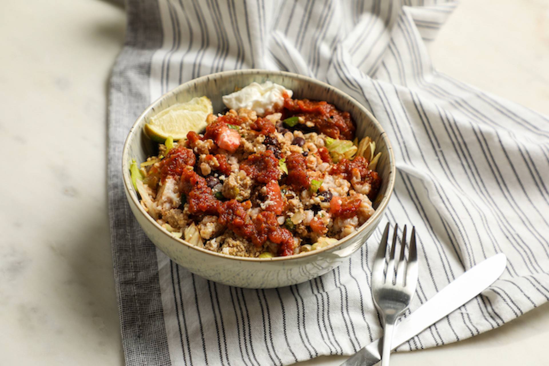 Taco Bowl (Low Carb)