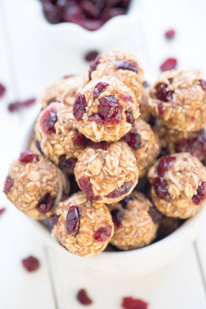 Cranberry Energy Bites (3 per container)