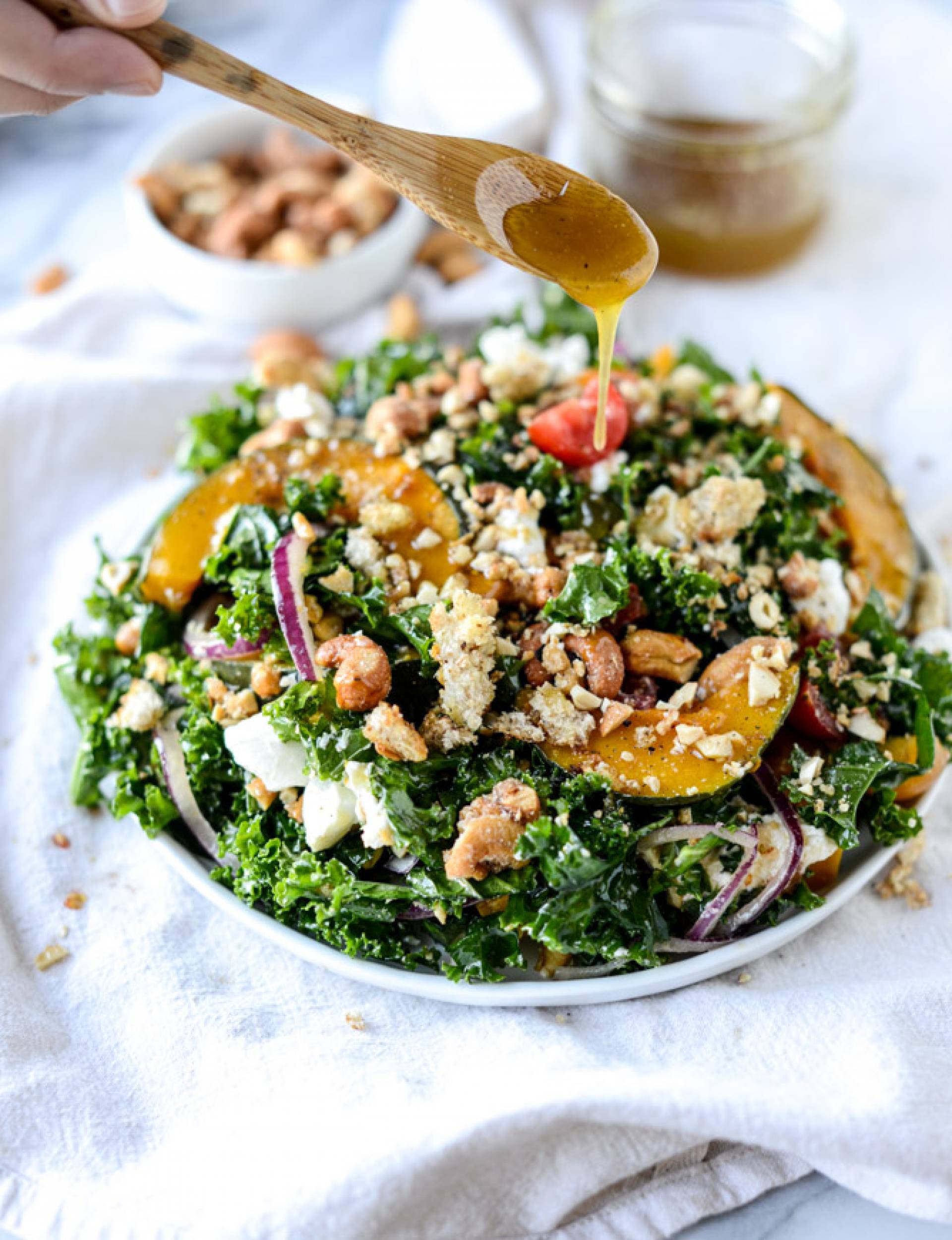 HOLIDAY Kale Crunch Salad