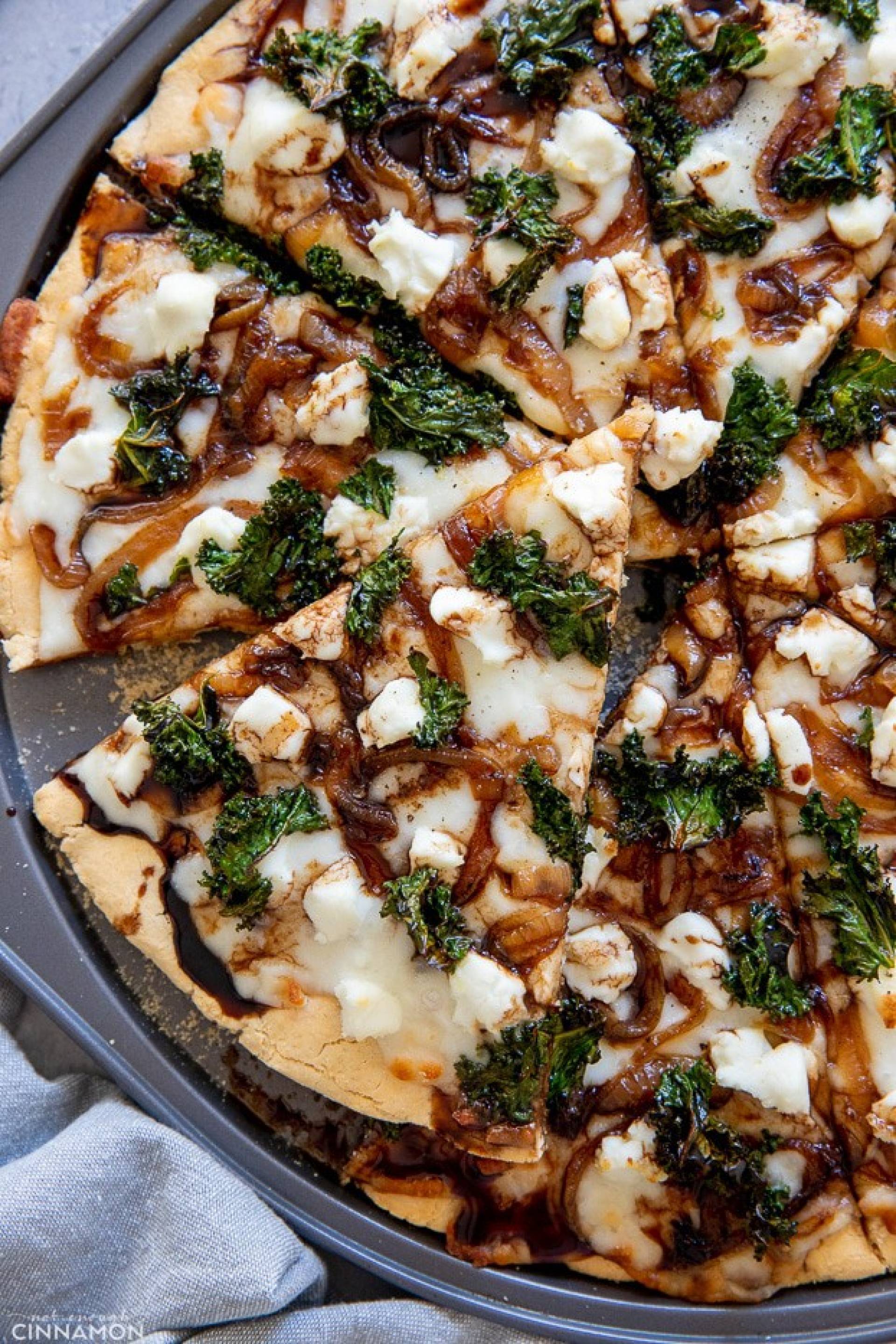 Balsamic Chicken and Goat Cheese Pizza