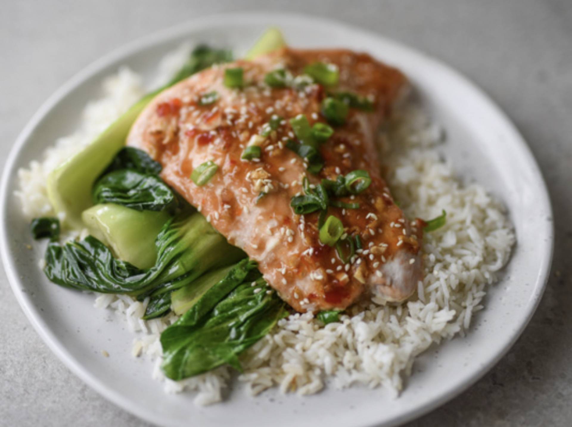 Chili Lime Salmon Bowl (Low Carb)