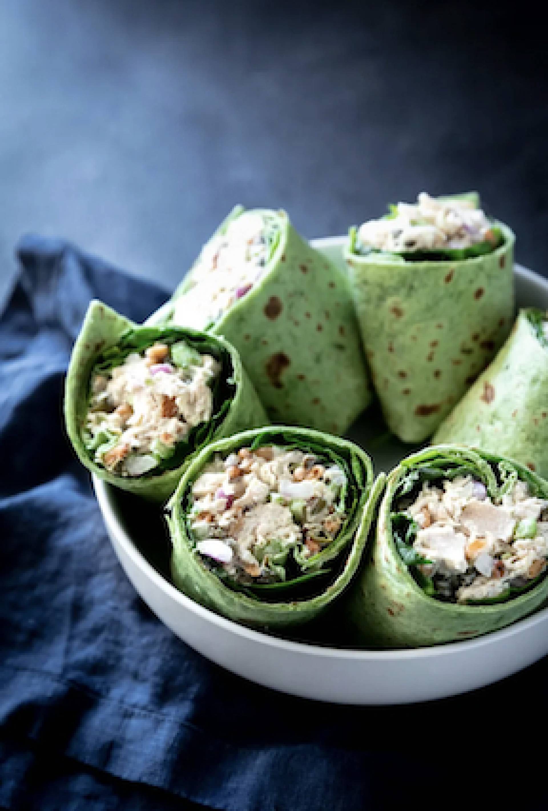 Smoked Chicken Salad Wrap