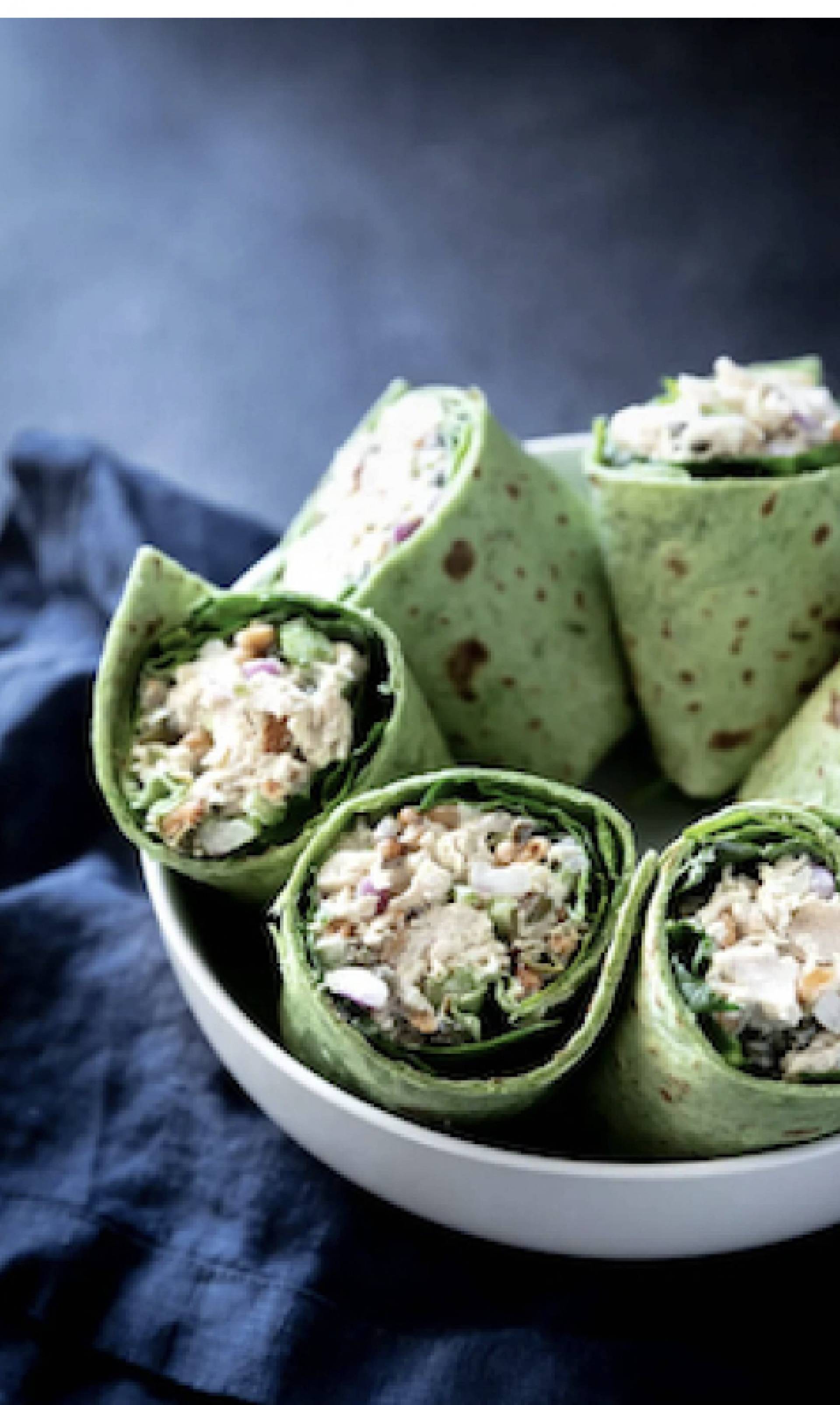 Cleo Smoked Chicken Salad Wrap