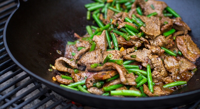 Flank with Green Beans (Low Carb)