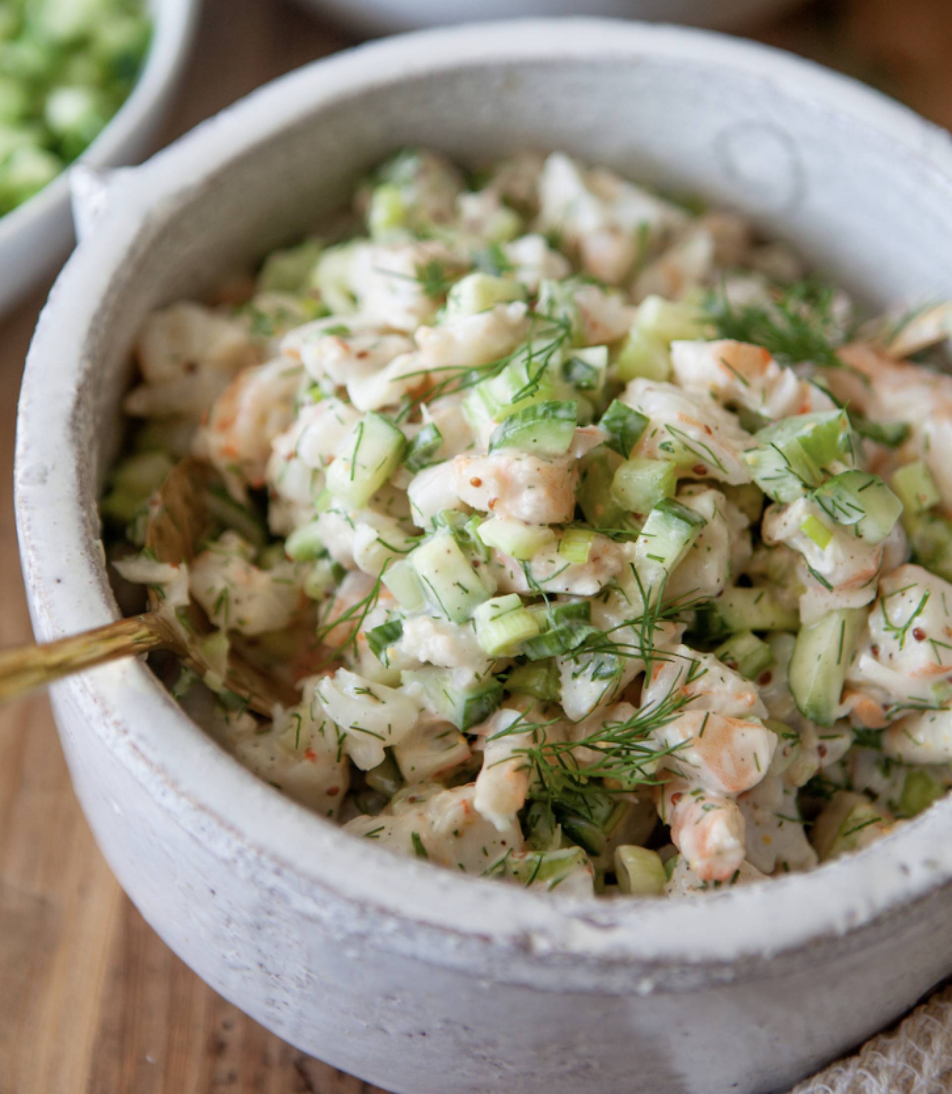 Louisiana Gulf Shrimp Salad with Crackers