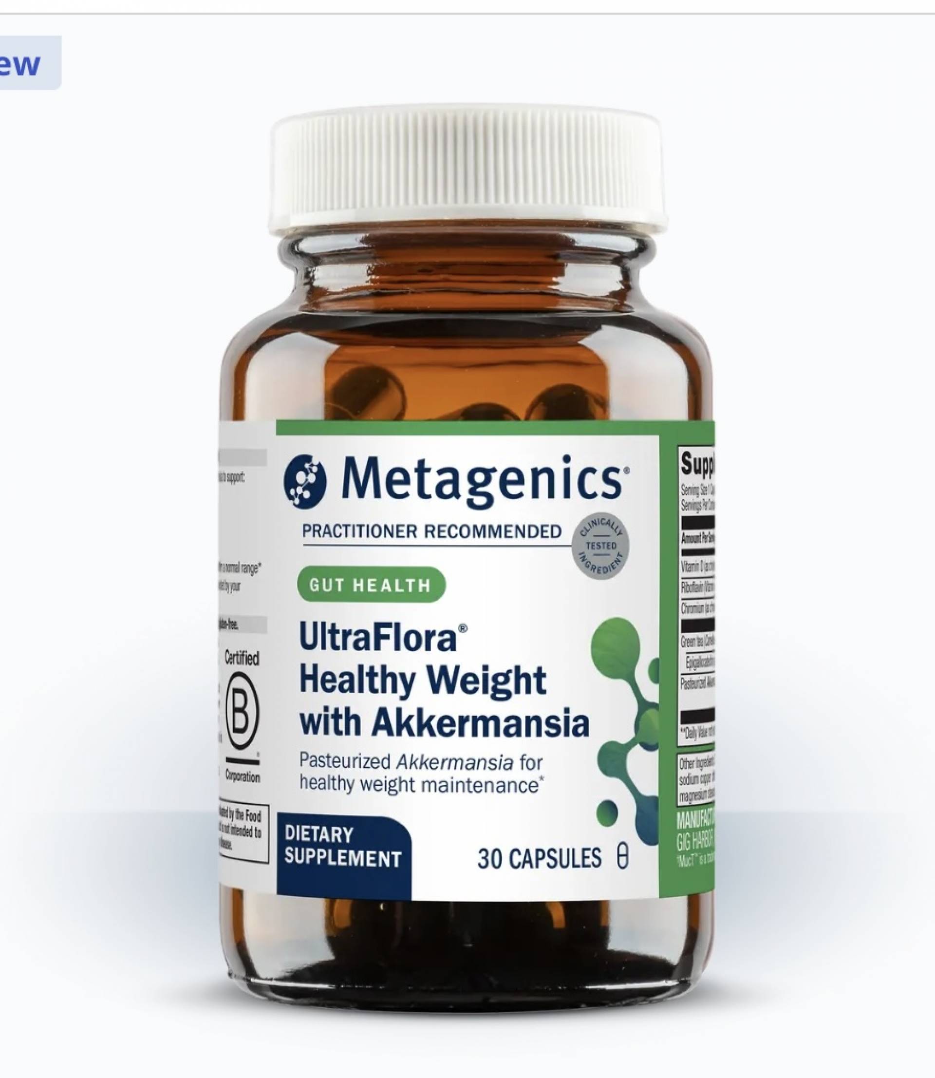 UltraFlora® Healthy Weight with Akkermansia