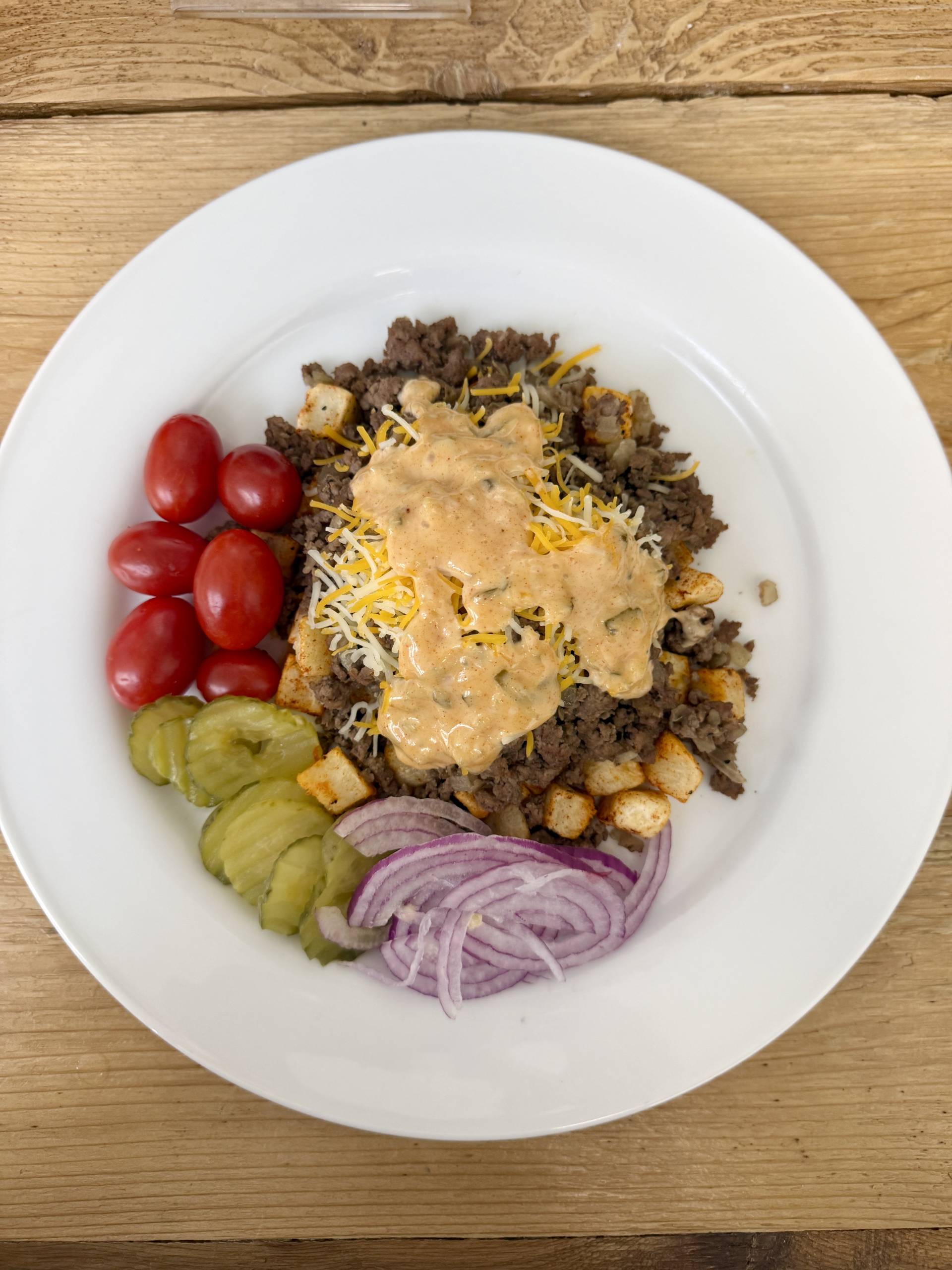 Cheeseburger Bowl