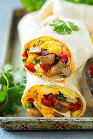 Breakfast Burrito (Vegan)